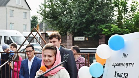 Торжественная линейка воскресной школы